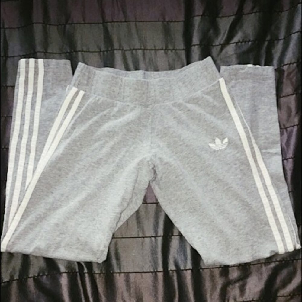 Grey x Adidas Capris